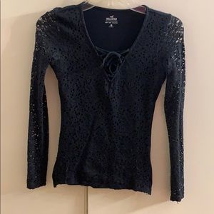 Hollister Black XS long sleeve